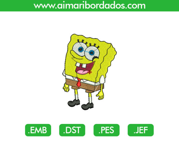 Bob Esponja para Bordado