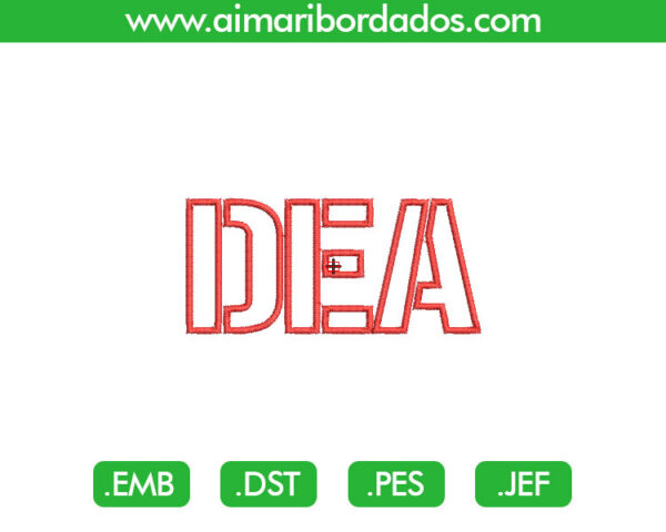 DEA para Bordado