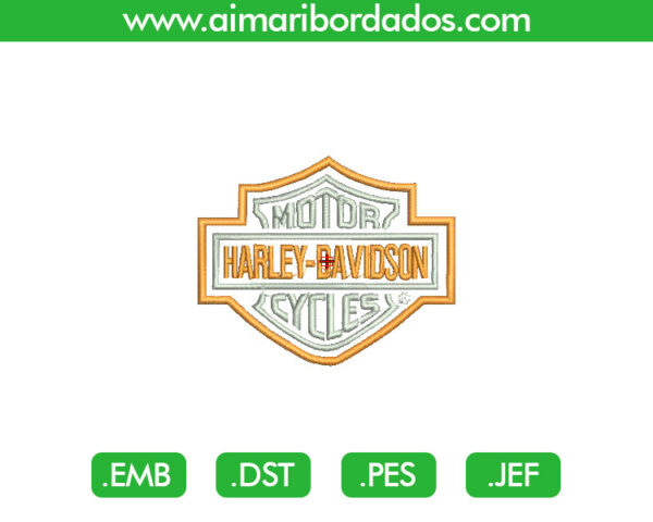Harley Davison para Bordado