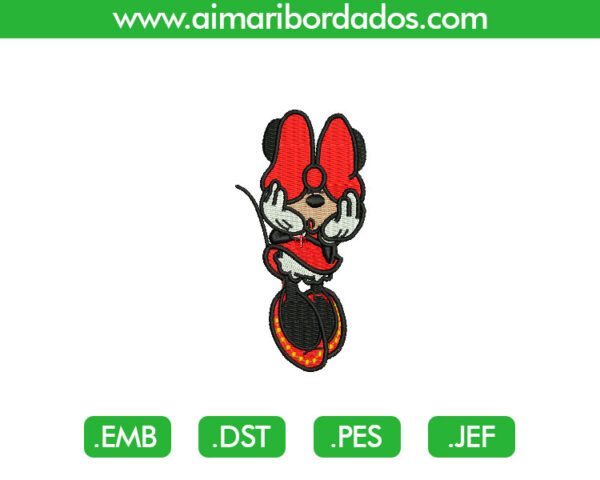 Minnie 1 para Bordado