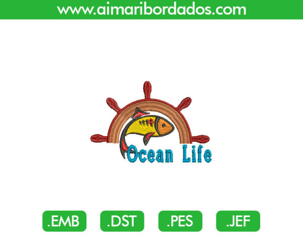 Ocean Life para Bordado