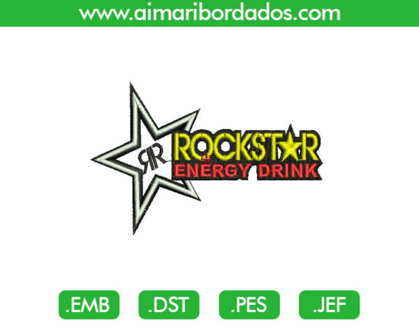Rock Star para Bordado