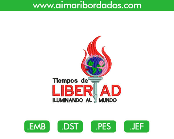 Tiempos de Libertad para Bordado