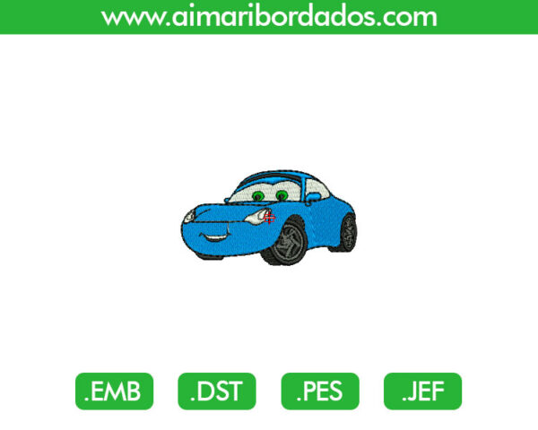 Cars Sally para Bordado