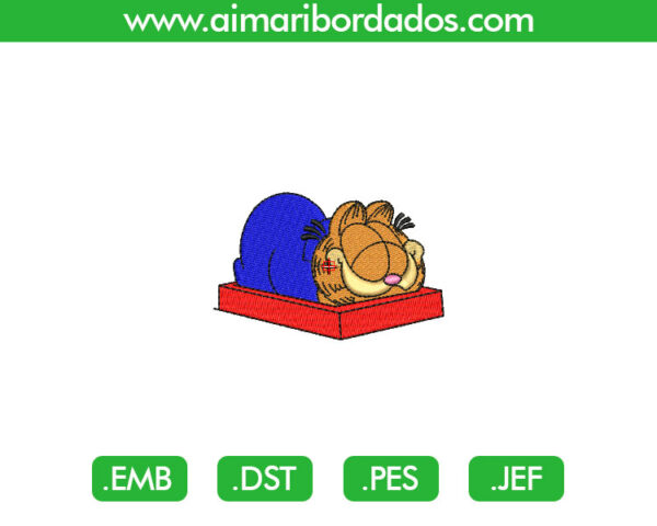 Garfield para Bordado