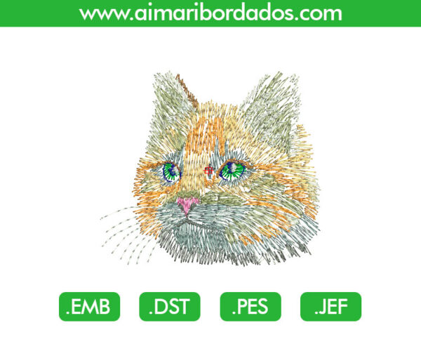 Gato para Bordado