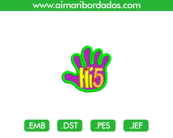 Hi5 para Bordado