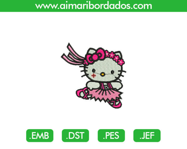 Kitty para Bordado