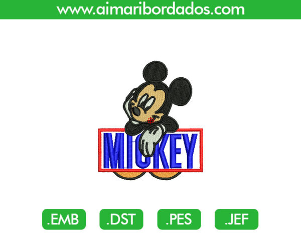 Mickey para Bordado