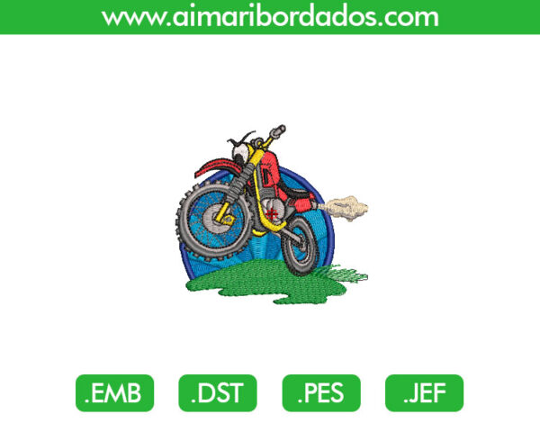 Moto para Bordado