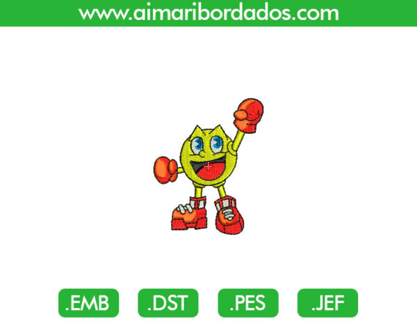 PacMan para Bordado