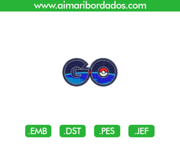 Pokemon Go para Bordado