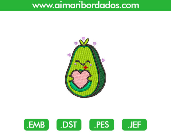 Aguacate para Bordado