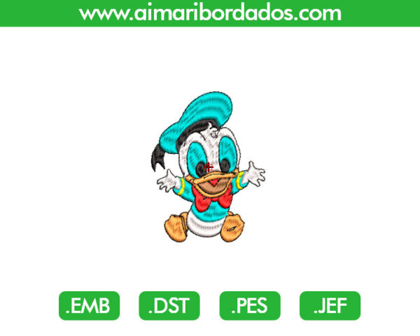 Donald Jr para Bordado