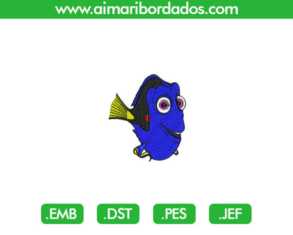 Dory Nemo para Bordado