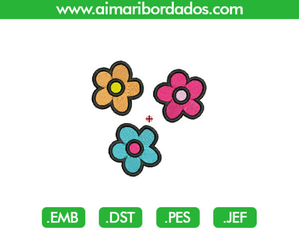 Flor para Bordado