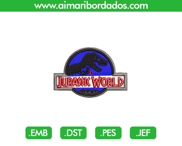 Jurassic Park para Bordado