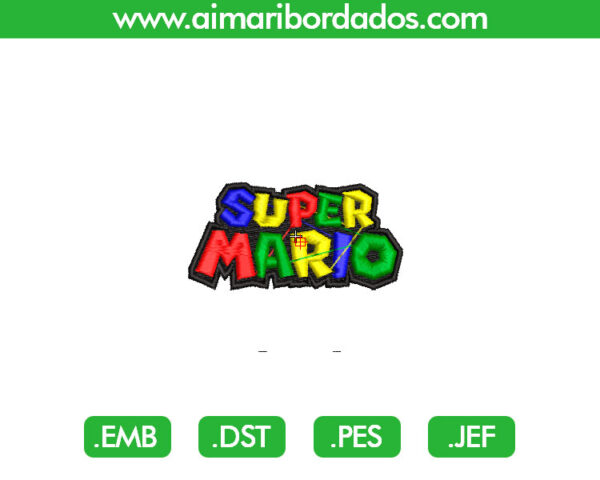 Super Mario para Bordado