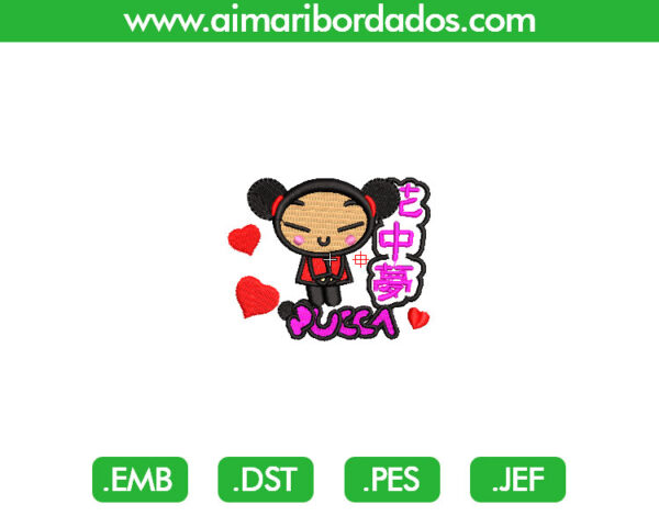 Pucca para Bordado