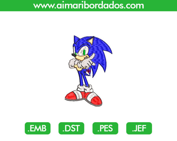 Sonic para Bordado