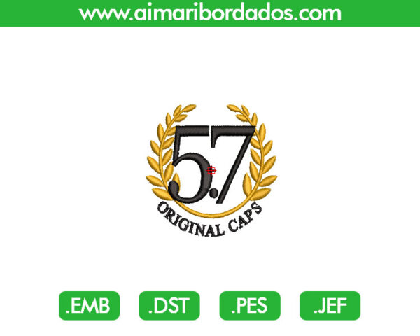57 Original Caps para Bordado