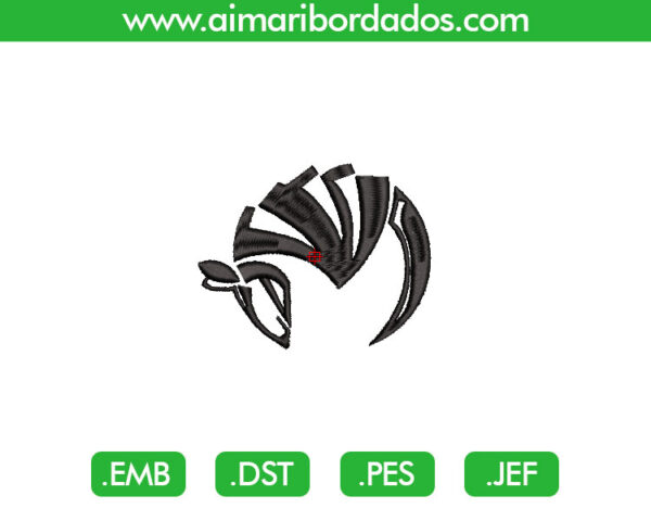 Abeja logo para Bordado
