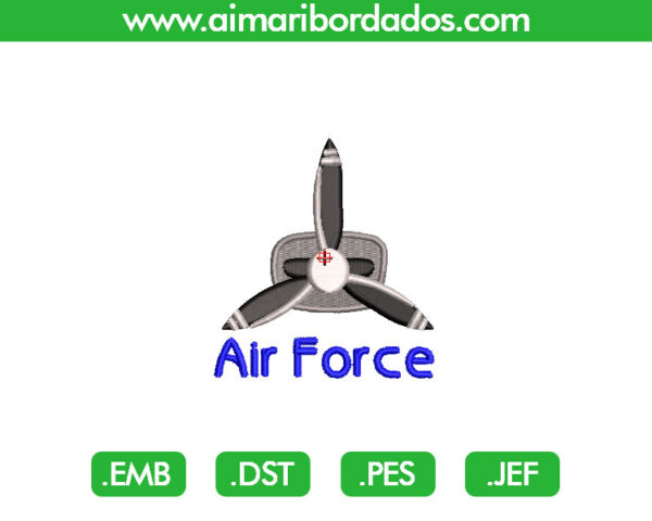 Air Force para Bordado