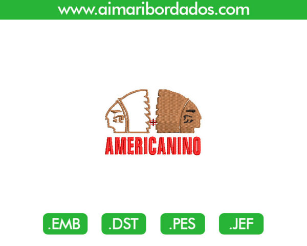 Americanino para Bordado