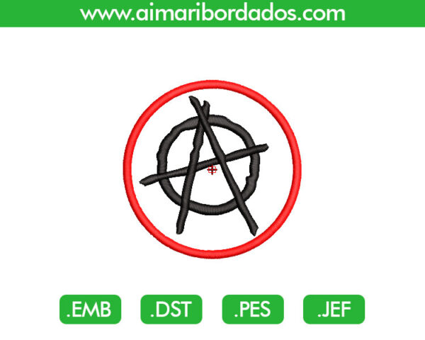Anarchy para Bordado