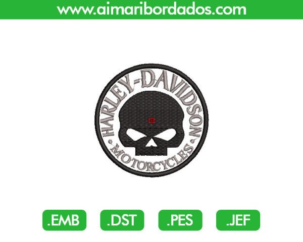 Harley Davidson parche para Bordado