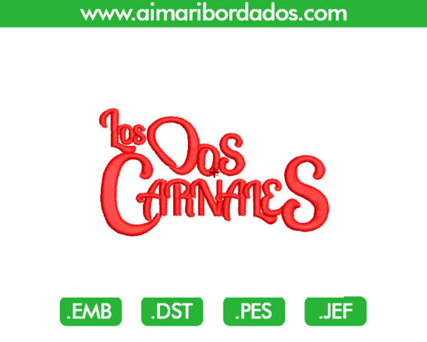 Dos Carnales Bordado