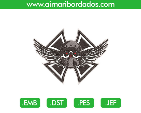 Sello Moto Bordado