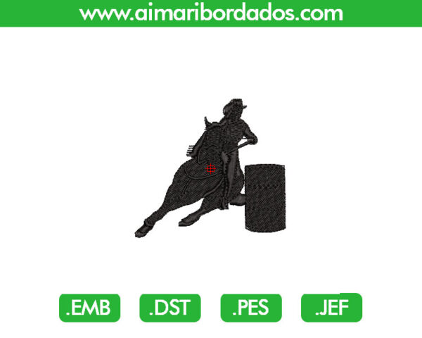 Jinete Giro Bordado