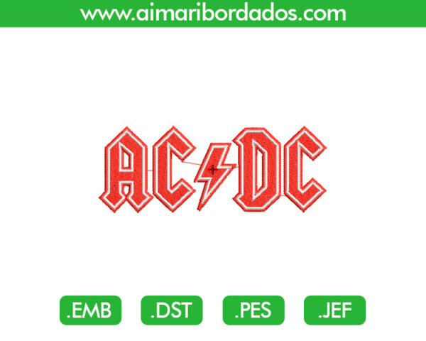AC DC Bordado