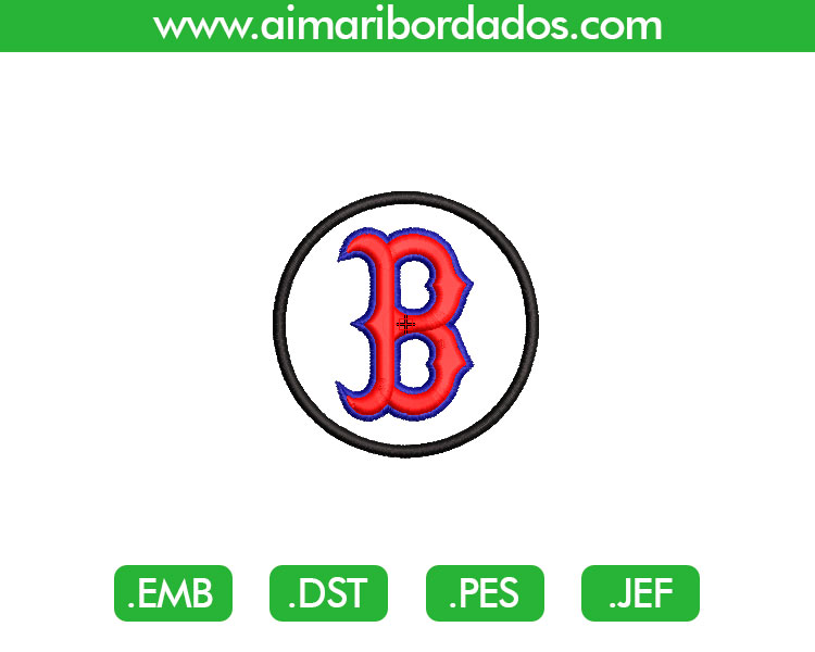 Red Sox Bordado