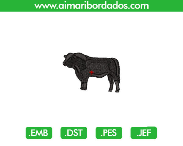 Toro Sombra Bordado