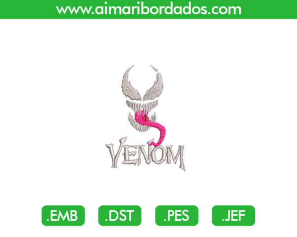 Venom Silueta Bordado