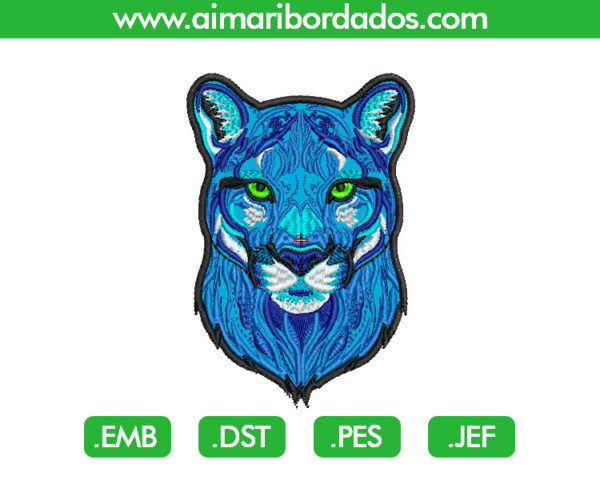 Puma Tribal Aplique Bordado