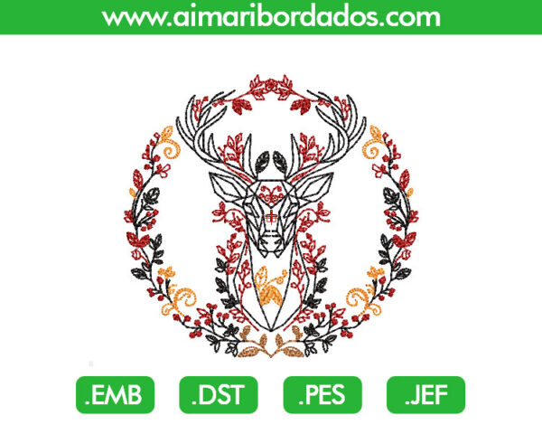 Venado Bordado