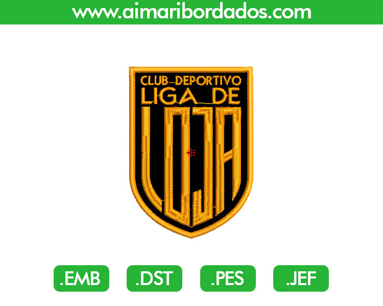 Liga de Loja 2025 Aplique Bordado