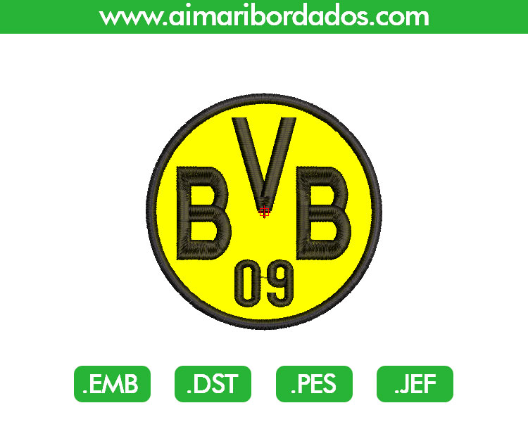 Borussia Dortmund Aplique Bordado