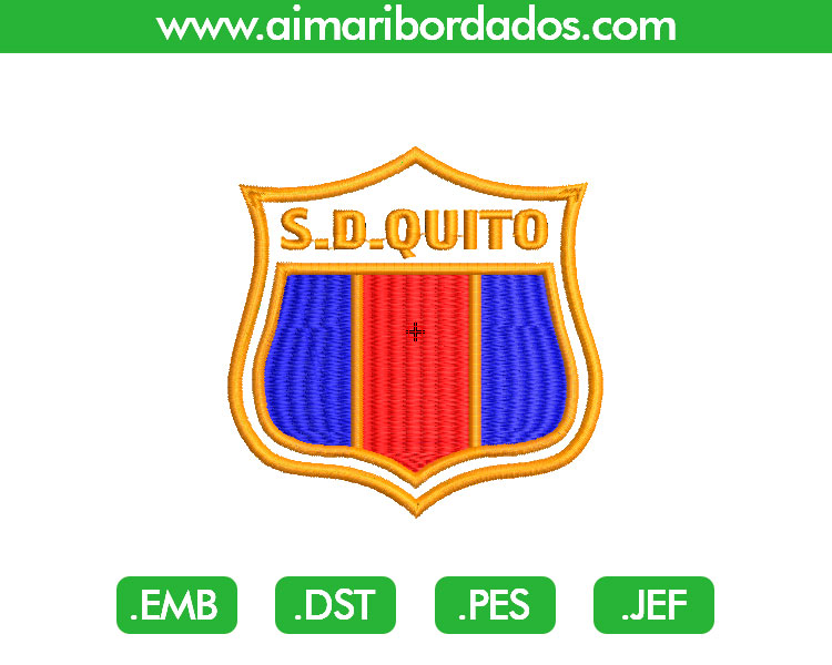 Deportivo Quito Aplique Bordado