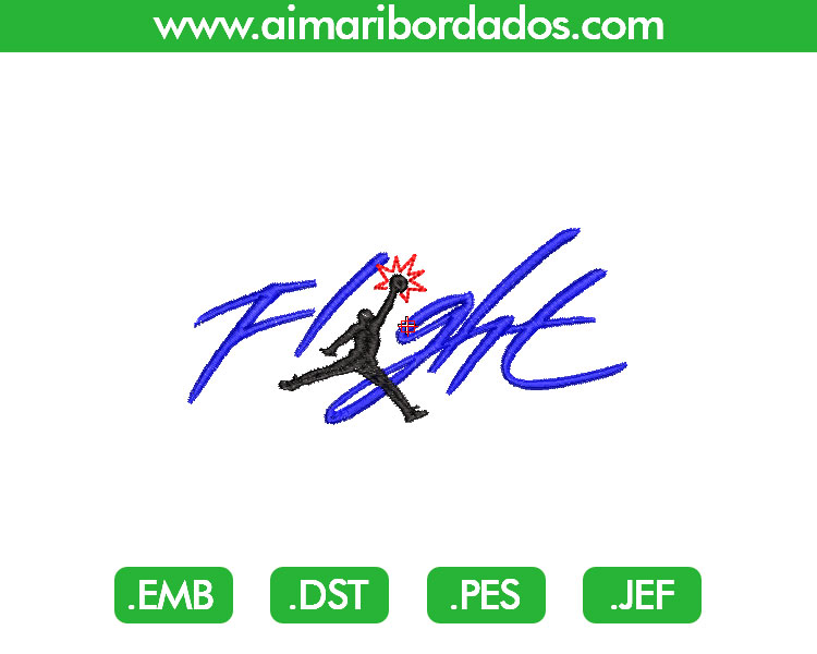 Jordan Flight Bordado