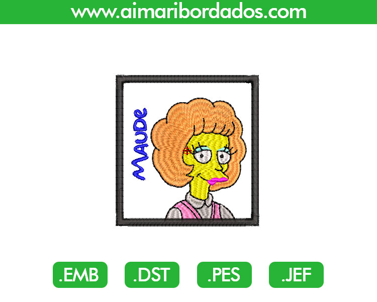 Maude Simpsons Bordado