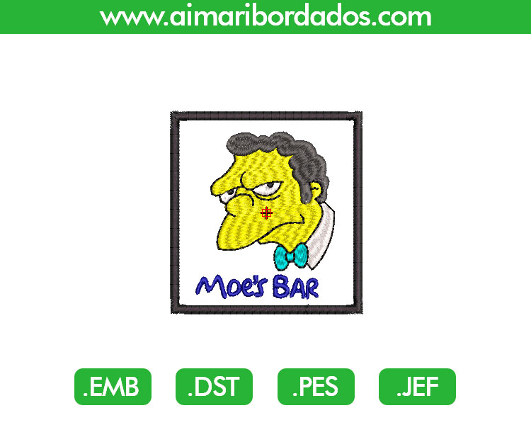 Moe Simpsons Bordado