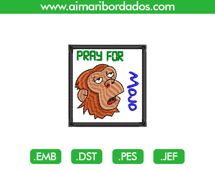 Mojo Simpsons Bordado