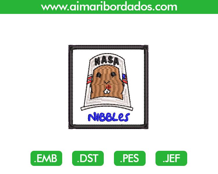 Nibbles Simpsons Bordado