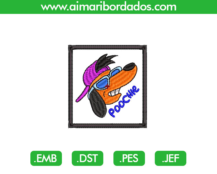 Poochie Simpsons Bordado