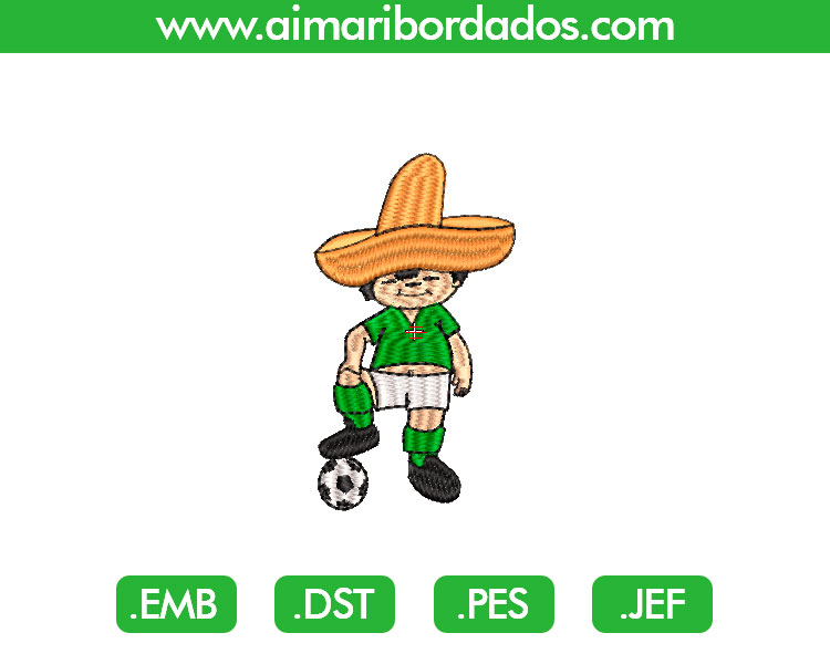 1970 Juanito México Bordado