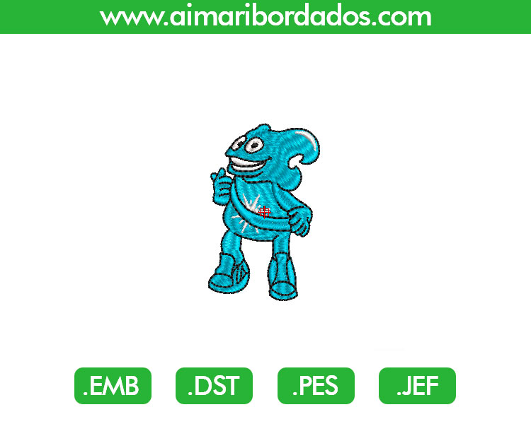 2002 Nik Japón Bordado